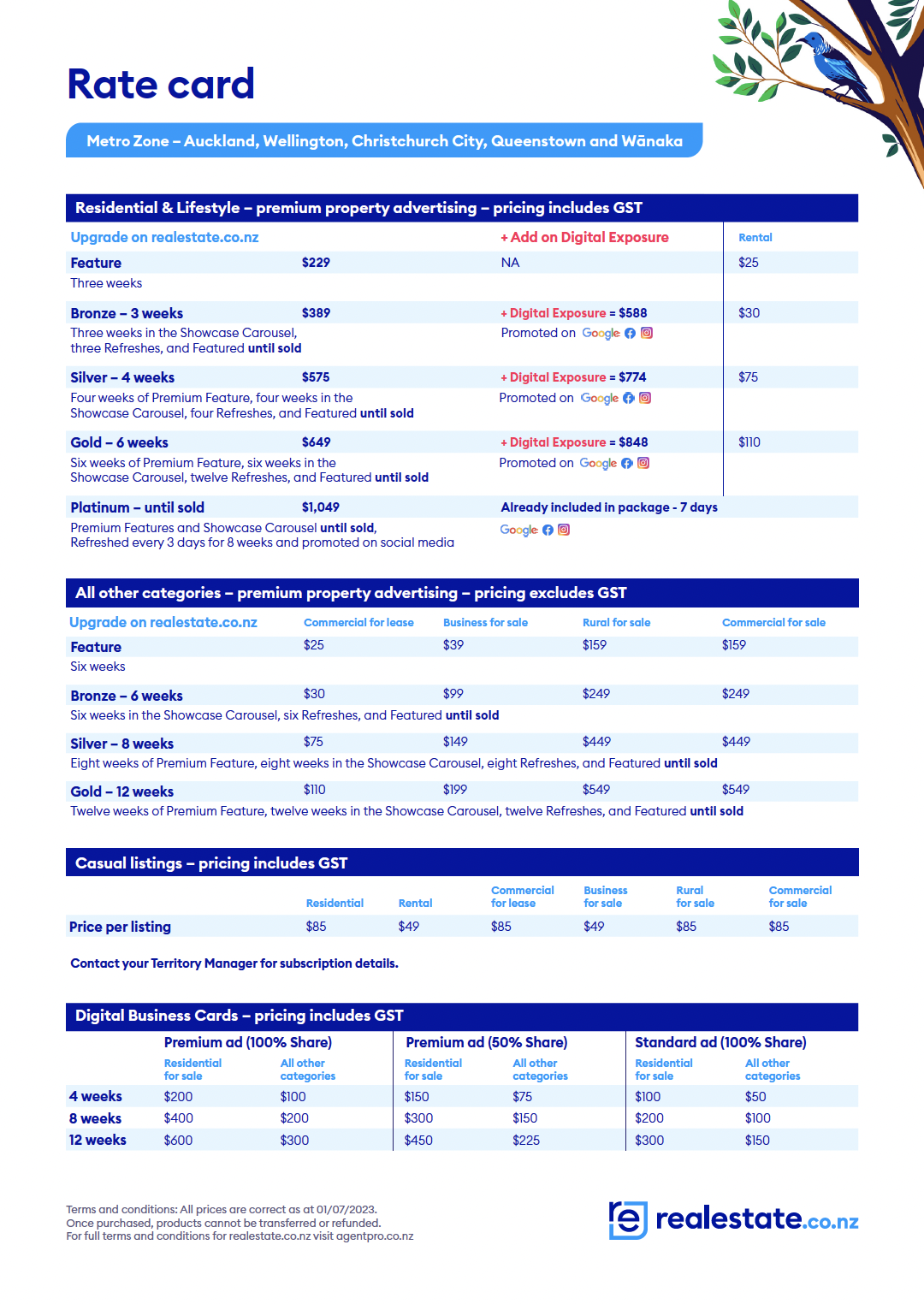 Metro-Rate-Card